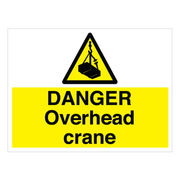 Danger Overhead Crane Sign